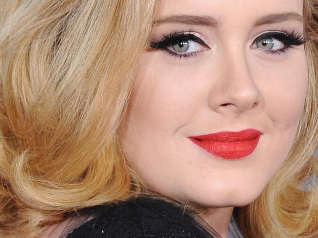 * FOR WEEKEND USE ONLY * Singer Adele arrives at 54th Annual GRAMMY Awards held the at Staples Center on February 12, 2012 in Los Angeles, California. (Photo by Jon Kopaloff/FilmMagic)