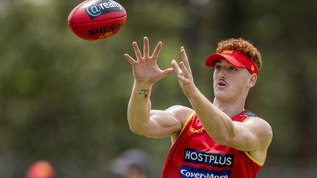 The Gold Coast Suns player Matt Conroy at pre-season training. Picture: Jerad Williams