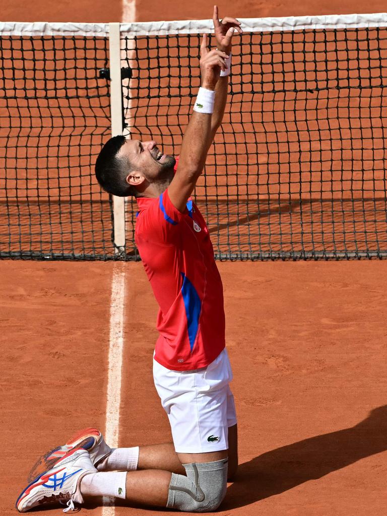 Pure emotion. (Photo by Miguel MEDINA / AFP)