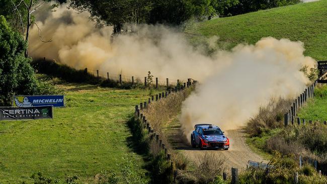 Watch three stages of 2017 Kennards Hire Rally Australia LIVE on FOX SPORTS. Pic: Craig Coomans.