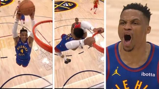 Russ sends LAC home with 'taunting dunk'
