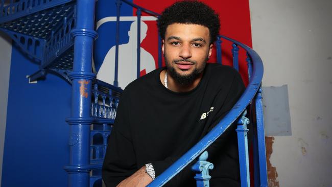 Murray at the launch of the pop up NBA Gallery in Sydney. (Photo by Lisa Maree Williams/Getty Images)