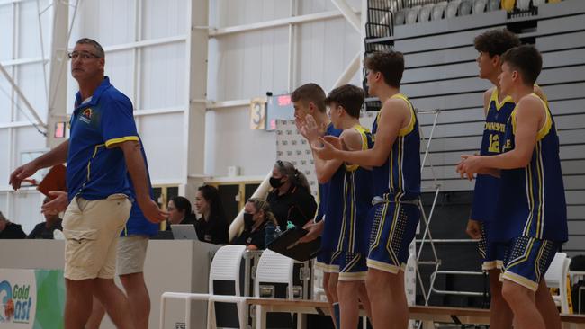 Townsville coach Shane Froling on the sidelines.