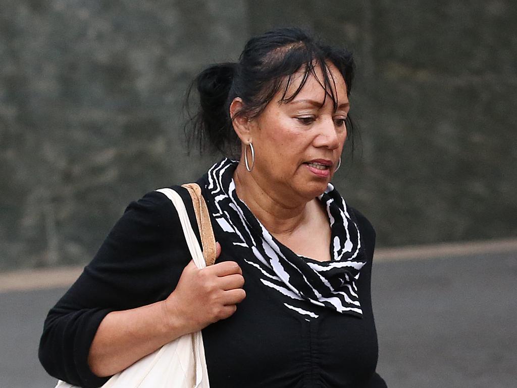 Alfreda Neradil arrives to the Brisbane arrests court. Picture: Jono Searle/NCA NewsWire