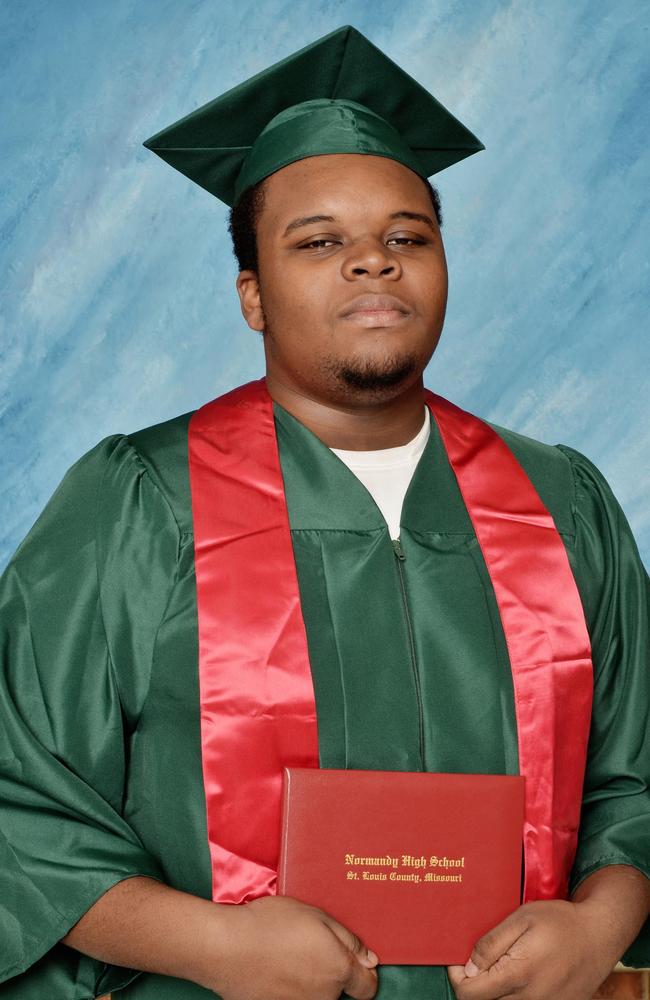 Police shooting victim Michael Brown from Ferguson, Missouri. Picture: Supplied