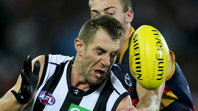 Travis Cloke has kicked just nine goals in eight games. Picture: Simon Cross