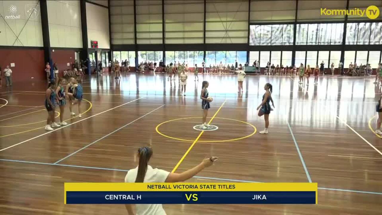 Replay: Central Highlands v Jika (15&U)—2025 Netball Victoria State Titles Day 3