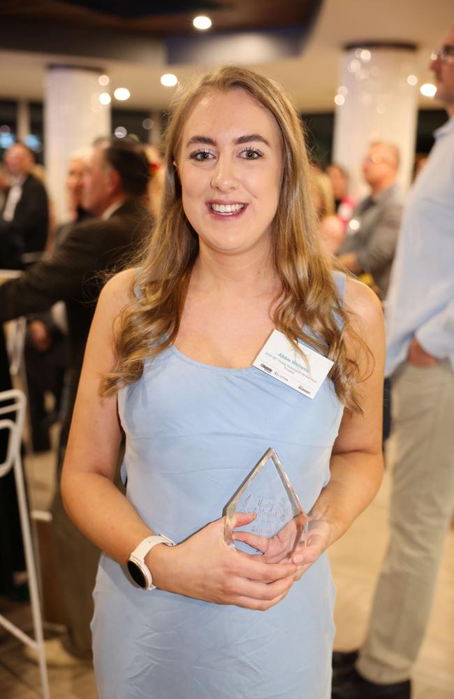 Abbie Williams at the Gold Coast Australian of the Year Awards 2024 at Skypoint Q1 for Gold Coast at Large. Picture, Portia Large.