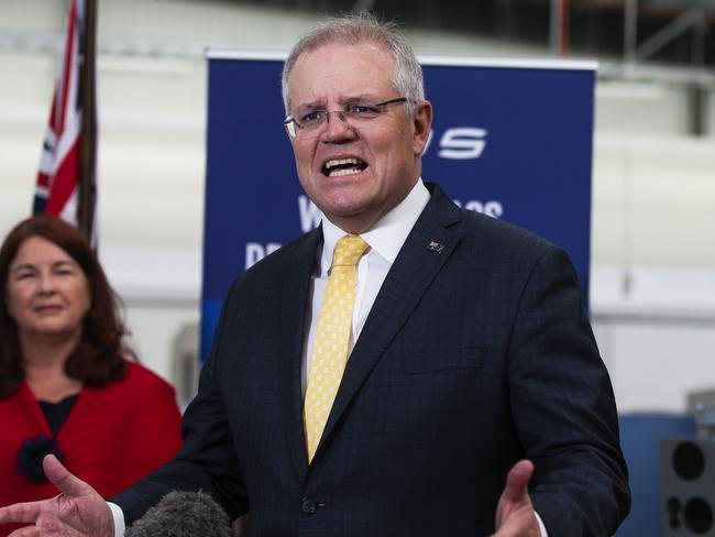 Australian Prime Minister Scott Morrison. Picture: NCA NewsWire / Terry Cunningham