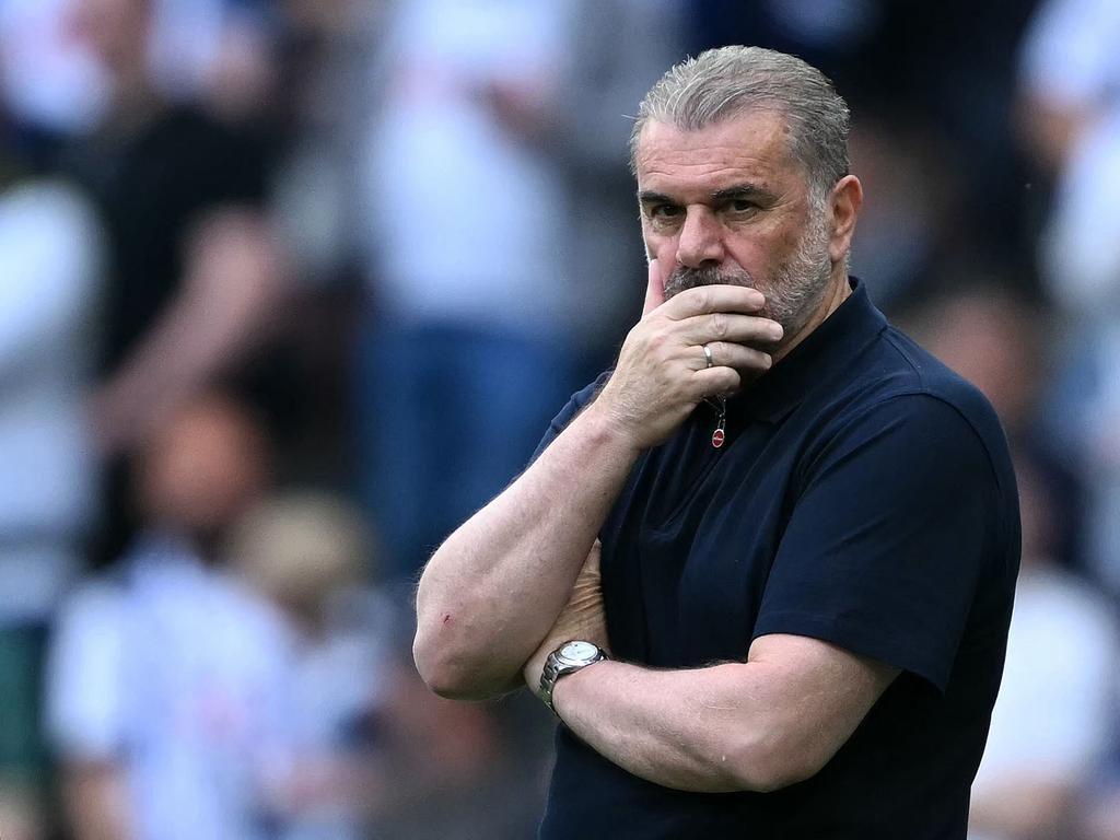 Tottenham Hotspur's Greek-Australian Head Coach Ange Postecoglou. Picture: AFP