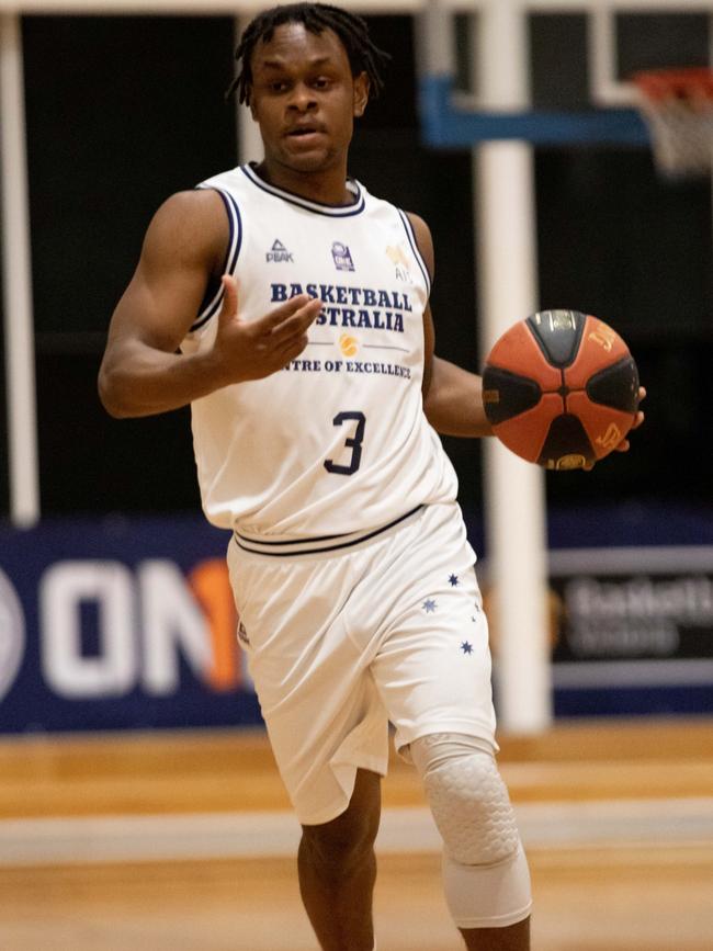 <s1>HE’S FIRING: Far North Queensland product Tamuri Wigness </s1>has signed his first NBL contract to play with the Brisbane Bullets.<ld pattern=" "/> <source>Picture: Supplied.</source>