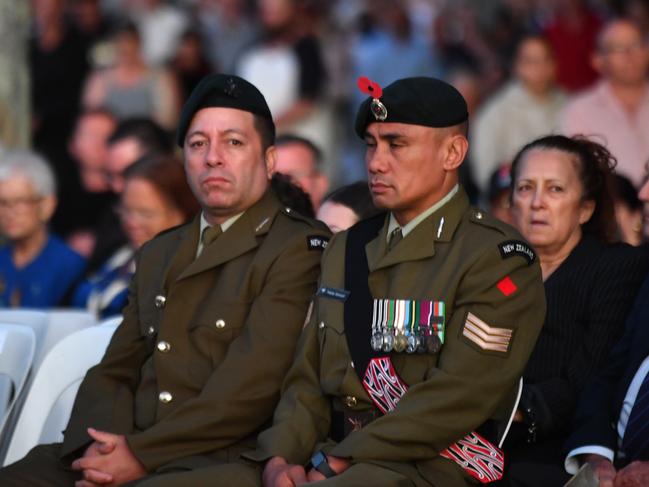 Anzac Day 2025. Dawn service Anzac Park Townsville. Picture: Evan Morgan