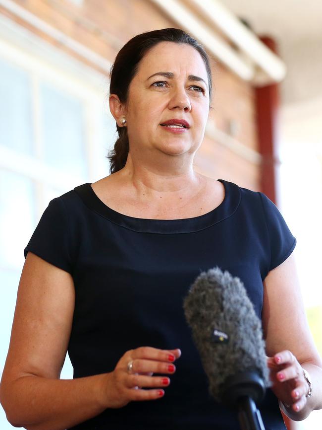 Premier Annastacia Palaszczuk: “These are good, robust laws but we have to make sure that we listen to the public ... I’m going to make sure that we get these right.” Picture: Liam Kidston