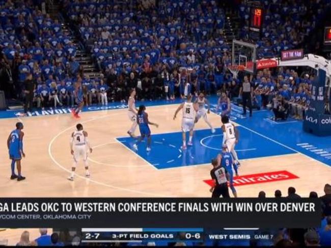 OKC Thunder storms past Nuggets