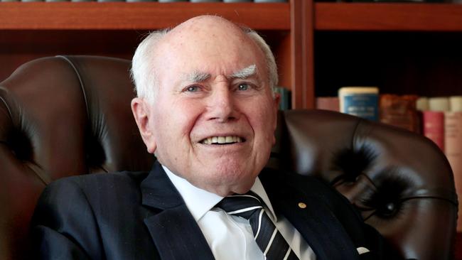 Former prime minister John Howard. Picture: Jane Dempster