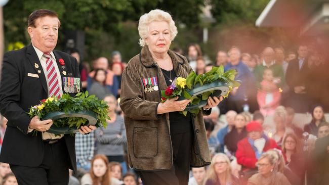 The push for people to stand at their driveways and observe a minute’s silence is growing as the spread of COVID-19 affects traditional services across the country. Picture: Pat Brunet / Event Photos Australia