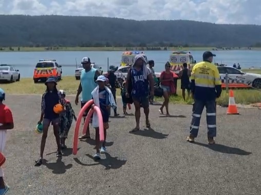 The man went missing at the newly-opened Penrith Beach. Picture: Dilina Wijayarathna/Facebook