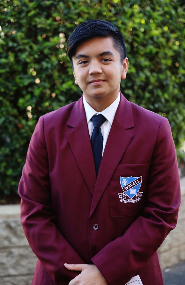 Jericho Ibasco, Wavell State High School, high achiever.