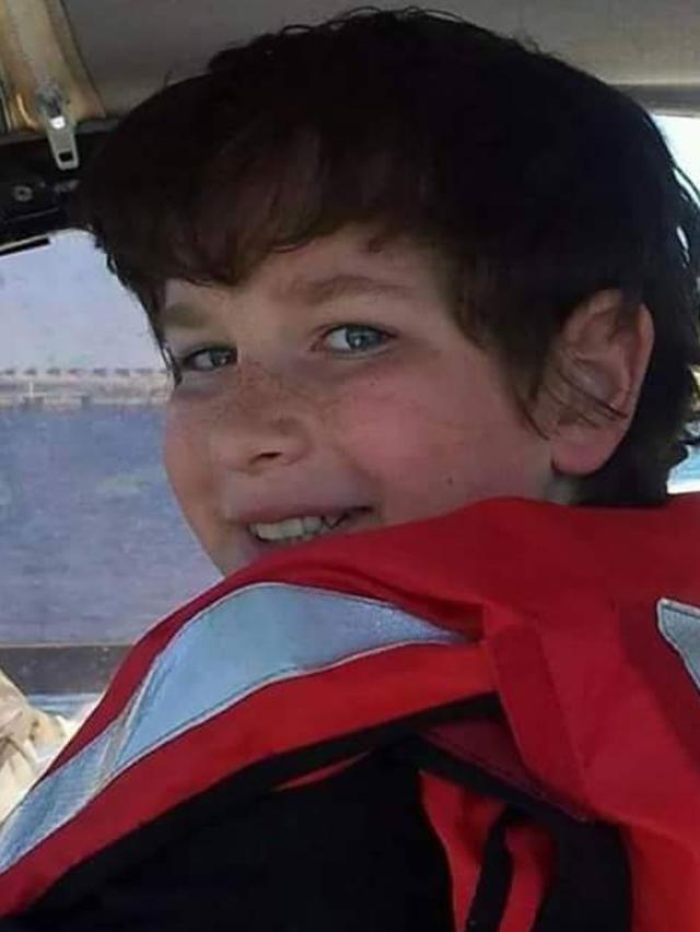 Reece Brinckman, 11, died in the December 2014 crash. Picture supplied by Reece's father, Jason.