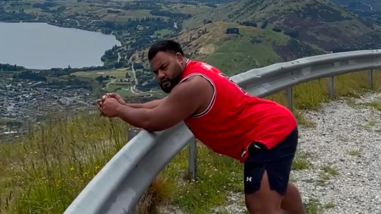 ‘I won’t do it again’: Wallaby’s terrifying bungy jump gamble