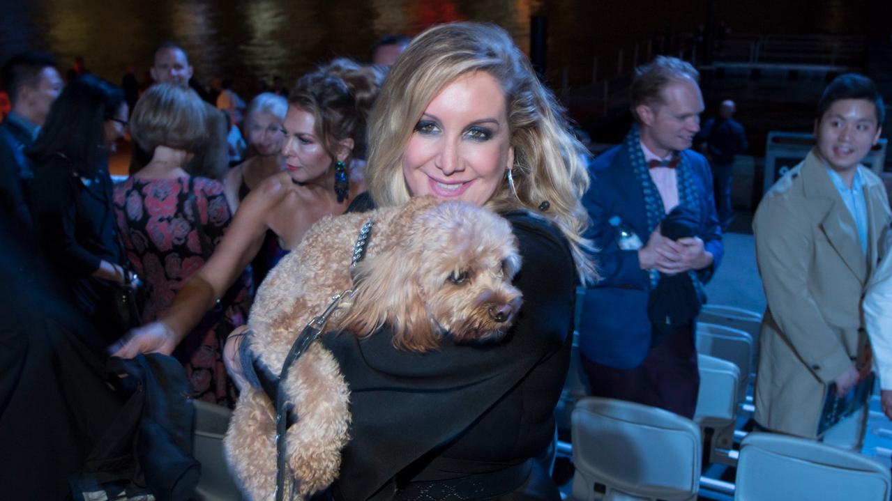 Barrister Gina Edwards with Oscar the Cavoodle, who is now at the centre of a massive legal fight after Ms Edwards claimed A Current Affair defamed her over its reporting of a dispute involving Oscar. Picture: Supplied