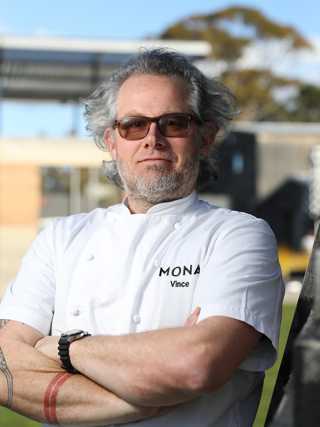 Mona Executive Chef Vince Trim. Picture: SAM ROSEWARNE