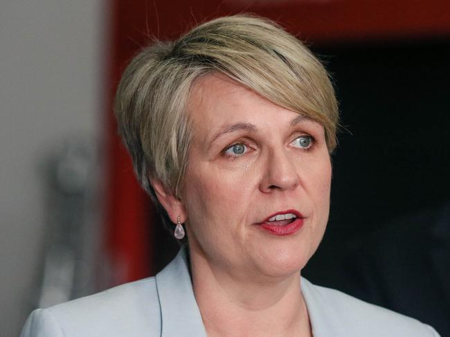 BRISBANE, AUSTRALIA - NCA NewsWire 15/05/23. Federal Environment Minister Tanya Plibersek  announces strategies to prepare Queensland for future natural disasters.Picture: Glenn Campbell