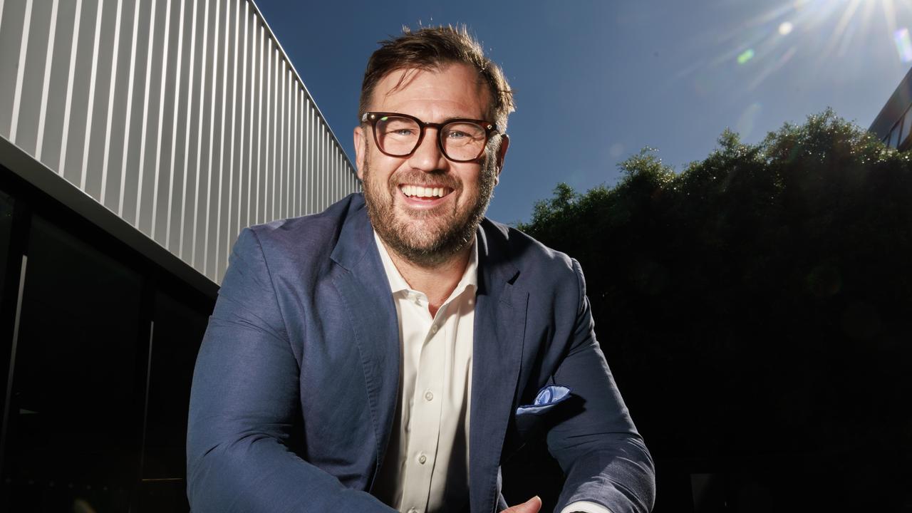 James Rushton who is also working with Nick Garcia in the A-League. Picture: NCA NewsWire / David Geraghty