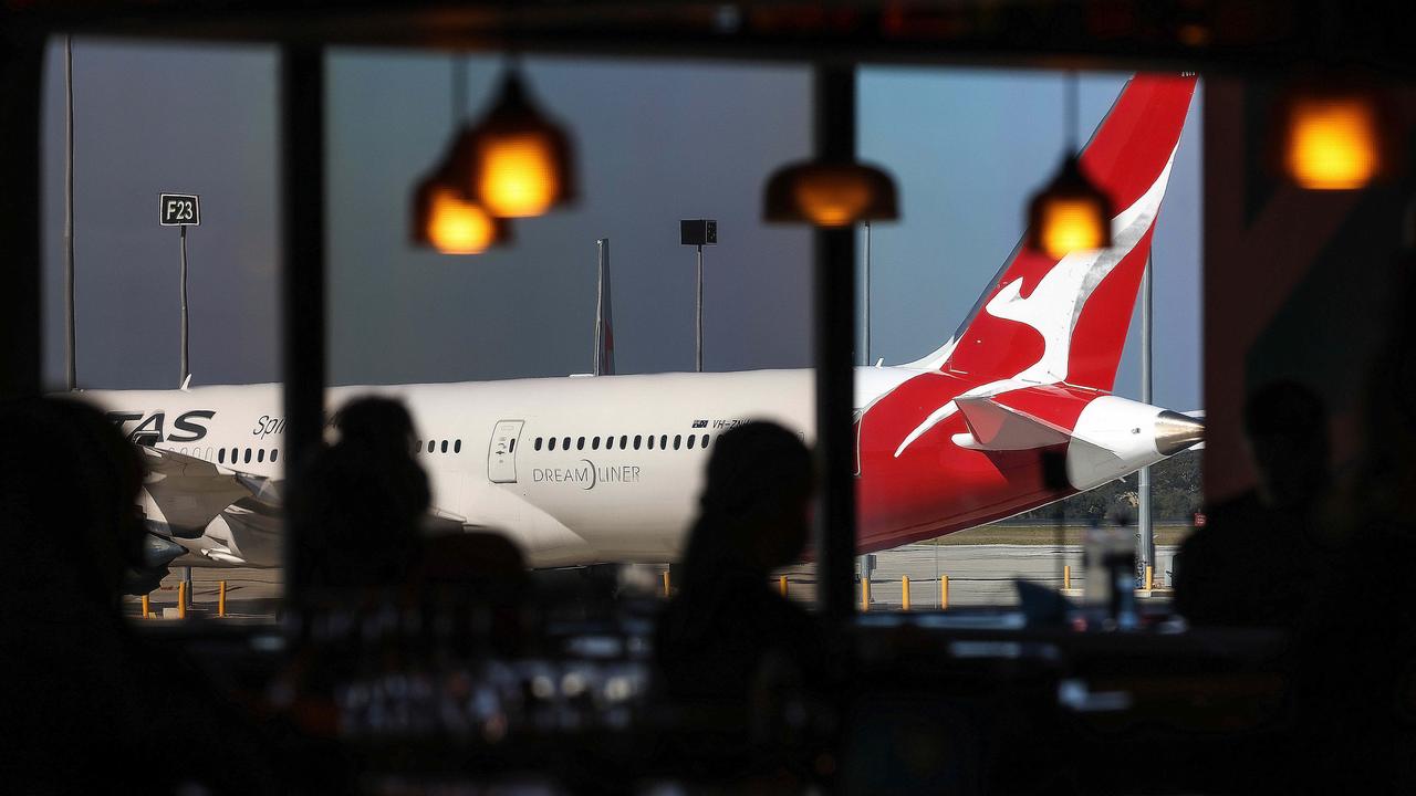 Qantas flights to Shanghai will be suspended from July 28 due to low demand, after less than a year of operation. Picture: NCA NewsWire / Ian Currie