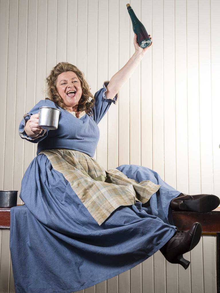 Vicki Bravery as Madame Thenadier as Toowoomba Choral Society presents Les Miserables. Picture: Kevin Farmer