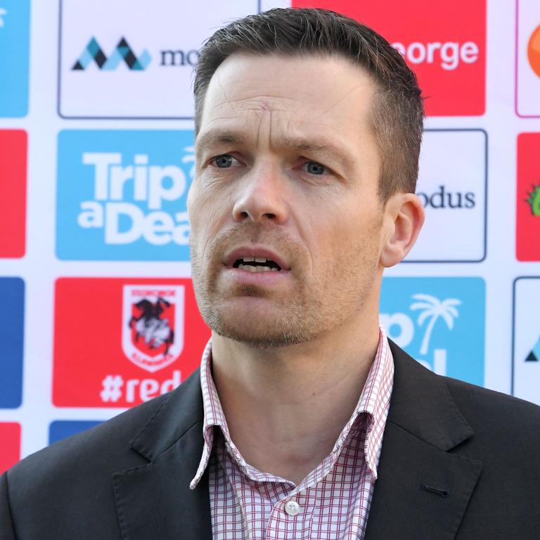 St George Illawarra CEO Ryan Webb.