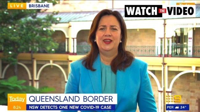 Palaszczuk: border closure would take ‘very, very, very large outbreak’ (Today)