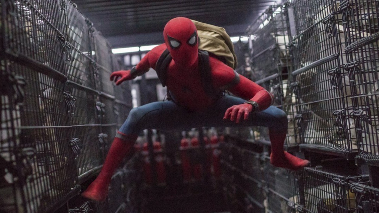 Tom Holland in Spider-Man’s most recent instalment, Homecoming. Picture: AP