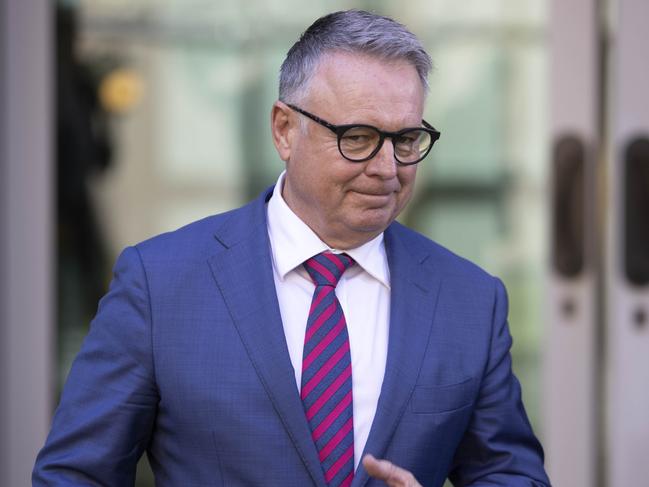 CANBERRA, AUSTRALIA-NCA NewsWire Photos NOVEMBER 10 2020.The Shadow Minister for Agriculture and Resources, Joel Fitzgibbon during a press conference at Parliament House in Canberra.Picture: NCA NewsWire / Gary Ramage