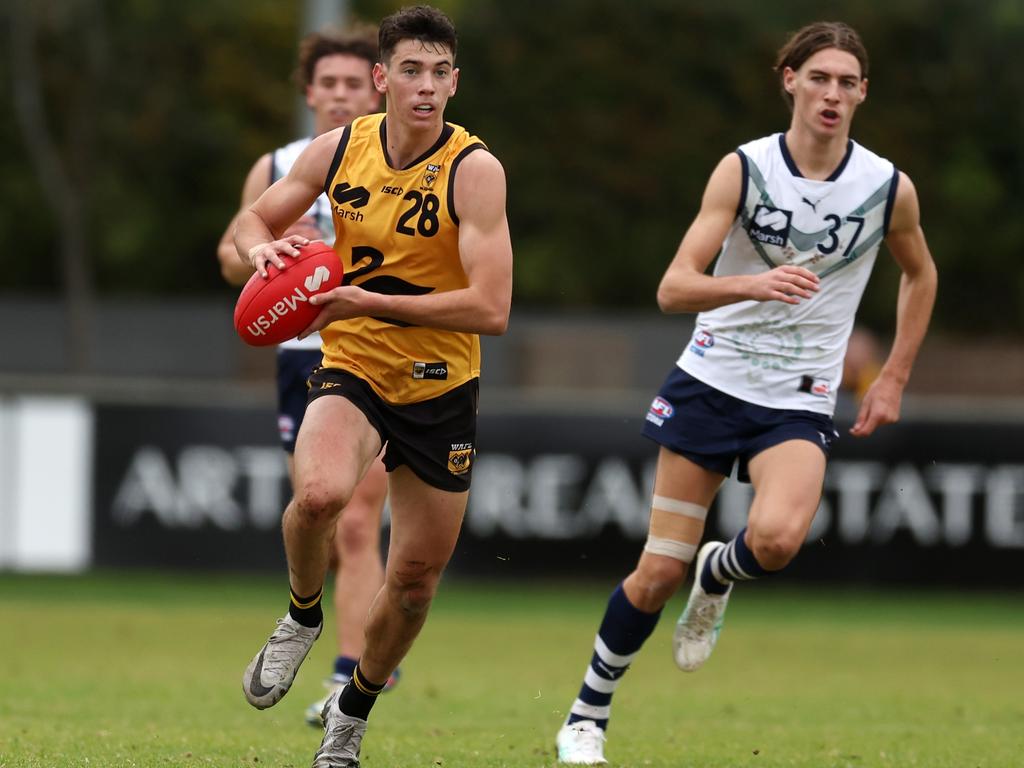 Hugh Boxshall was a standout for WA on Saturday. Picture: Will Russell/AFL Photos