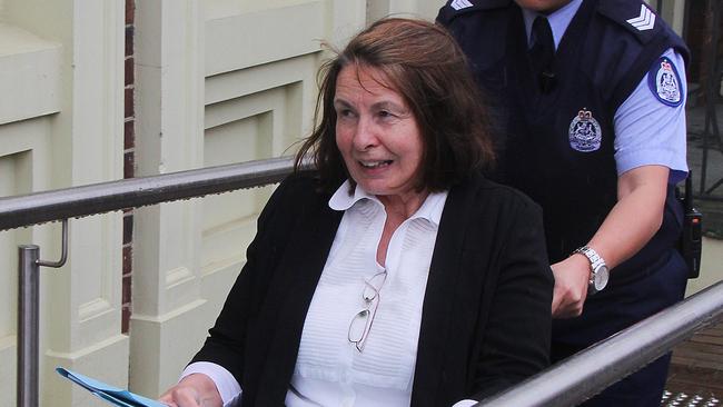 Sue Neill-Fraser arrives for an appeal hearing at the Launceston Supreme Court in 2018. Picture: BRUCE MOUNSTER