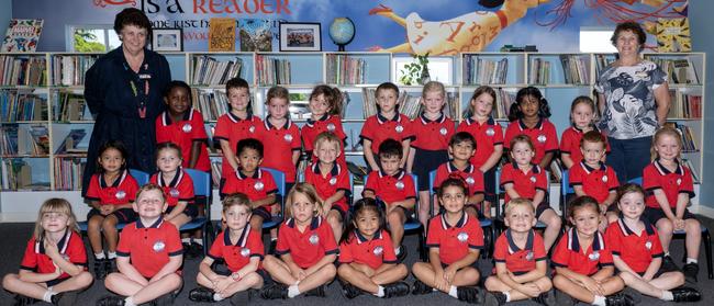 St. Francis Xavier Catholic Primary School Prep H Back row: Tashanta, Louie, Emmie, Leonarda, Patrick, Paige, Olivia, Serah, Violet Middle row: Yanela, Haven, Jakob, Ohl, Cooper, Aljon, Lacey, Bodhi, Olive Front row: Alice, Benji, Logan, Alfie, Arabella, Amalia, Clay, Layla, Freya Ms Hanks, Mrs Munro Picture: Michaela Harlow.