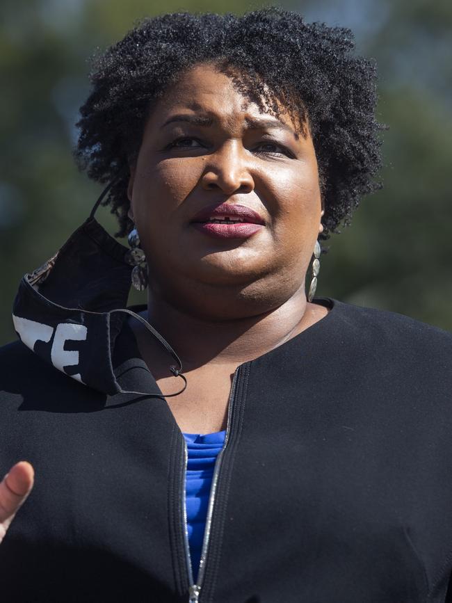 Stacey Abrams. Picture:AFP