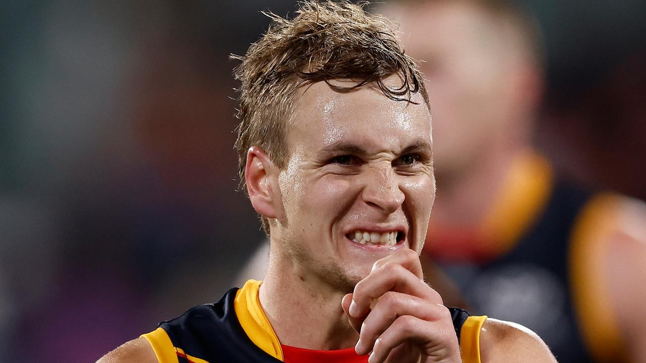 The Crows are now 0-4. (Photo by Michael Willson/AFL Photos via Getty Images)