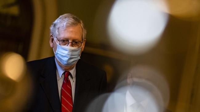 The deal was announced by Senate Majority Leader Mitch McConnell. Picture: AFP