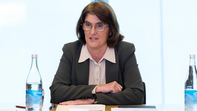 Reserve Bank governor Michele Bullock’s board is widely expected to make a cut to the official interest rate on Tuesday. Picture: Oscar Colman