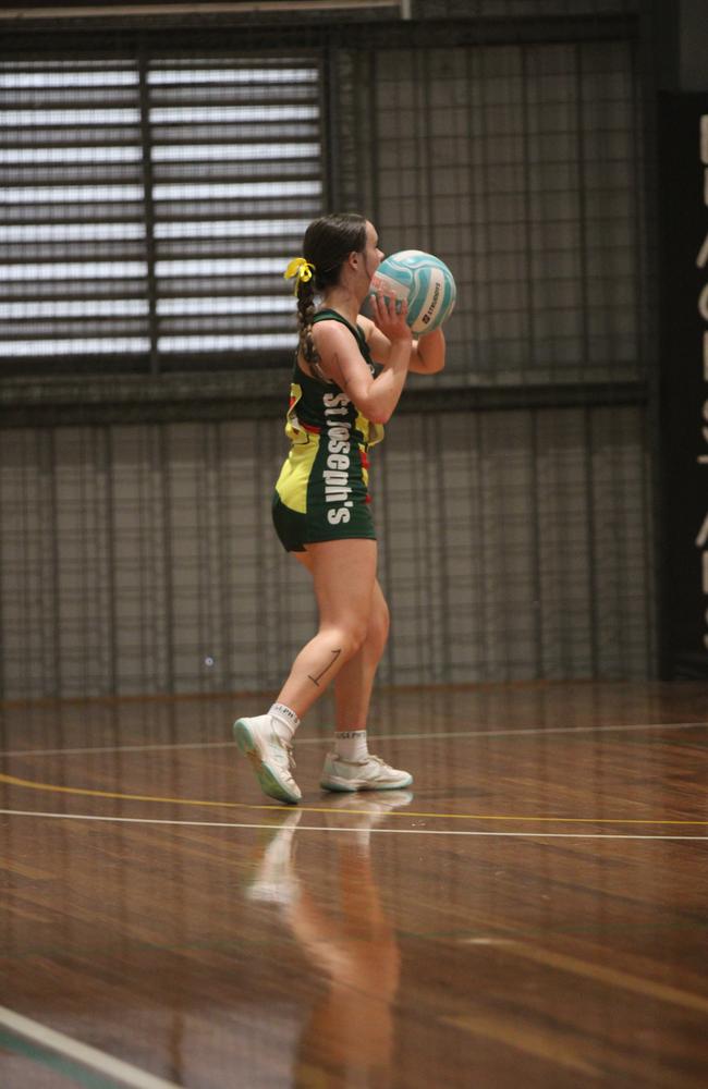 QISSN 2024 pool match between Calvary Christian College and St Joseph's College