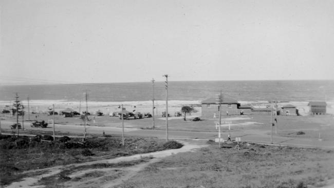 Collaroy Beach Reserve in the 1930s. Photo Northern Beaches Library