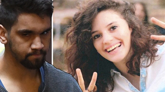 Codey Herrmann has been jailed for the rape and murder of international student Aiia Massarwe.