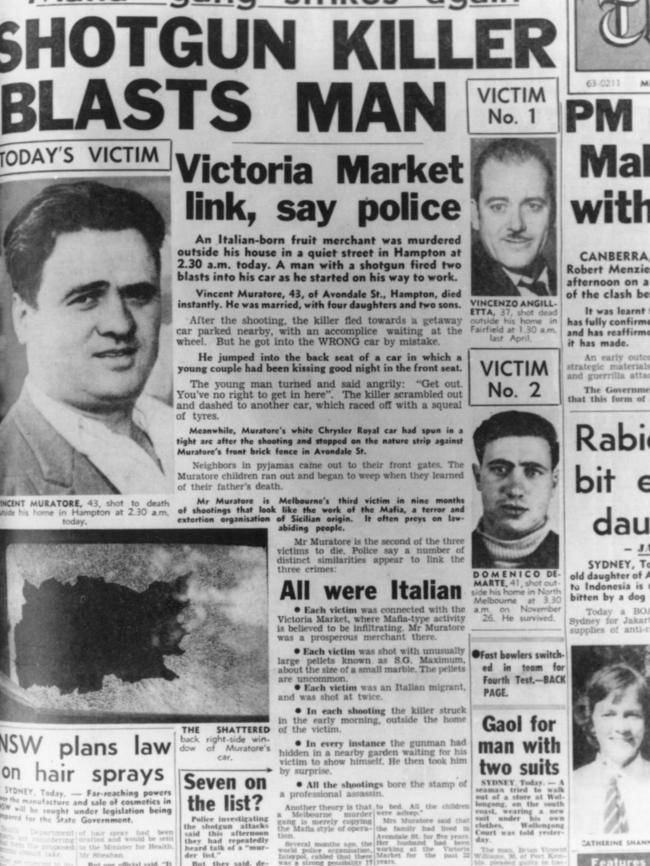 The Herald’s coverage of the murder of Vincenzo Muratore.