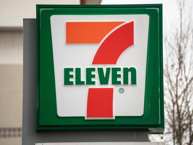 SYDNEY, AUSTRALIA - NewsWire Photos JUNE 30, 2021: A general view of signage at a 7-Eleven Petrol Station in Sydney. Picture: NCA NewsWire / James Gourley