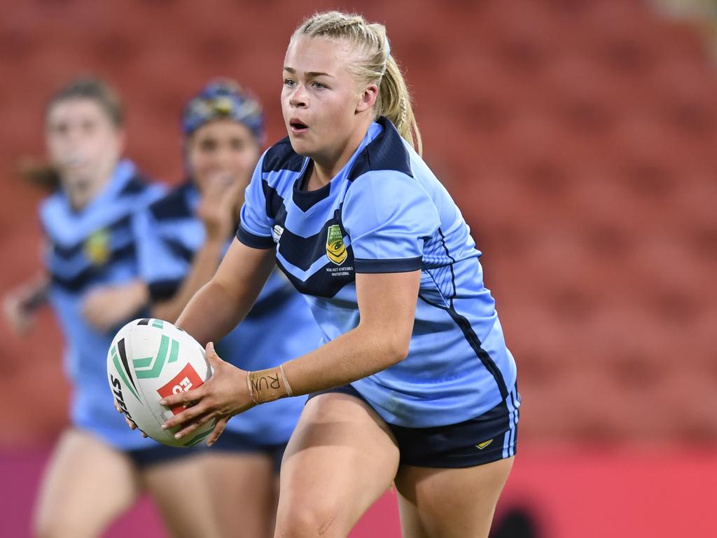 Ally Bullman has represented the NSW Schoolgirls. Picture: NRL Images