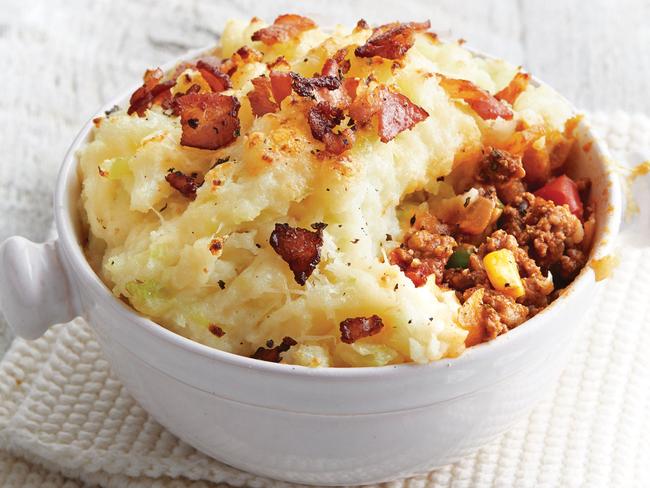 How good?! Shepherds pot pie with bacon.