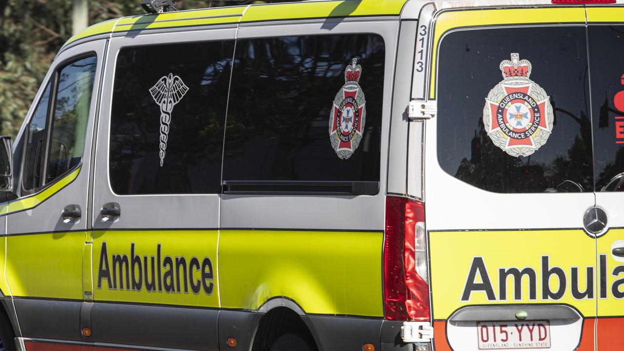 A Harley Davidson motorbike rider has been seriously injured in a crash on the Bruce Highway.