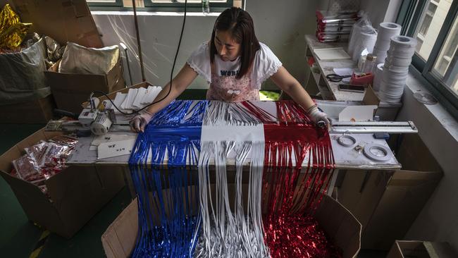 The Yiwu area is home to thousands of China's small commodities companies, many of which in recent years due to trade tensions with the United States have looked to the Middle East, Africa and South America for new business. Picture: Kevin Frayer/Getty Images